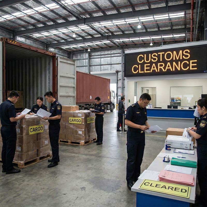 Customs clearance documents