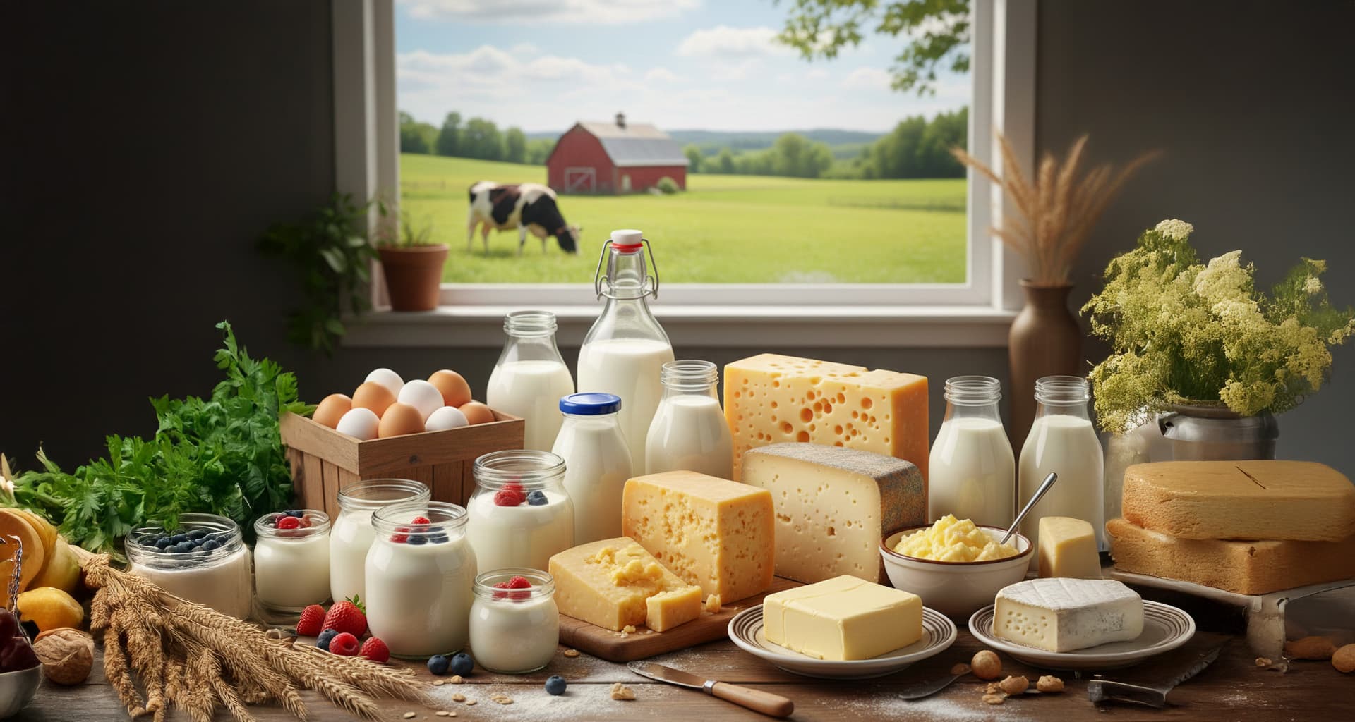 daairy products and frozen foods