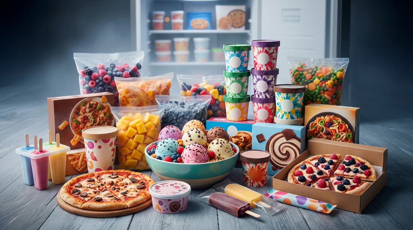 daairy products and frozen foods